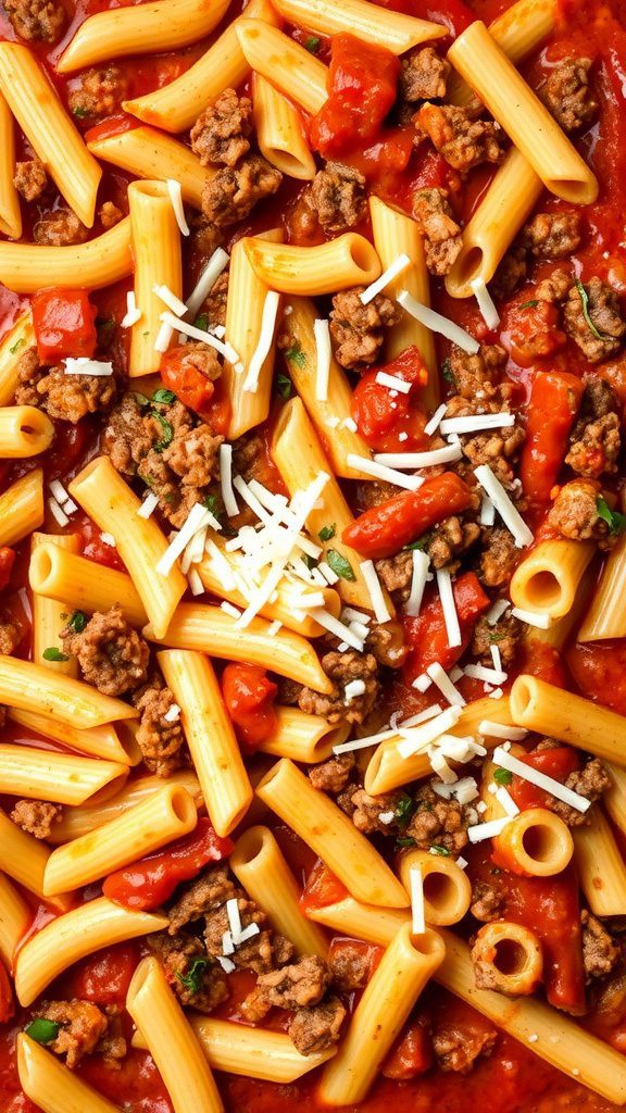 baked ziti with ground beef baked ziti with ground beef