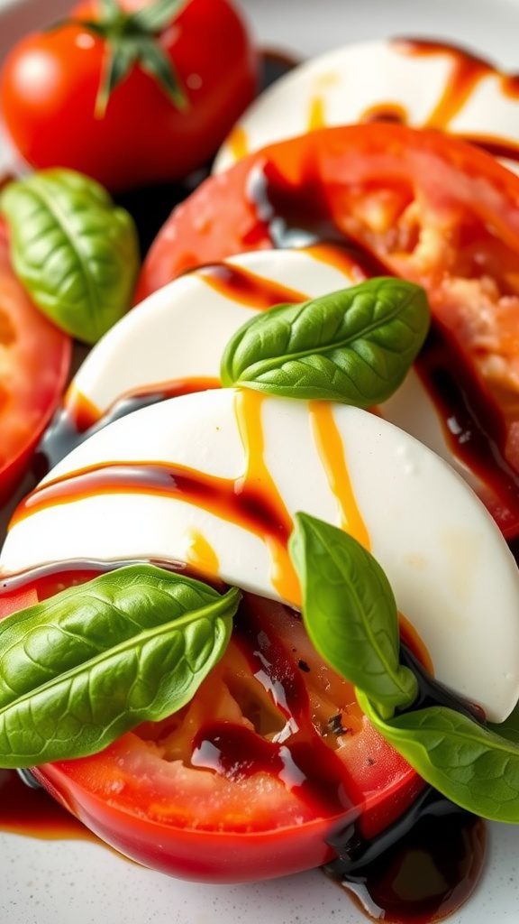 caprese salad with balsamic reduction 1 caprese salad with balsamic reduction 1