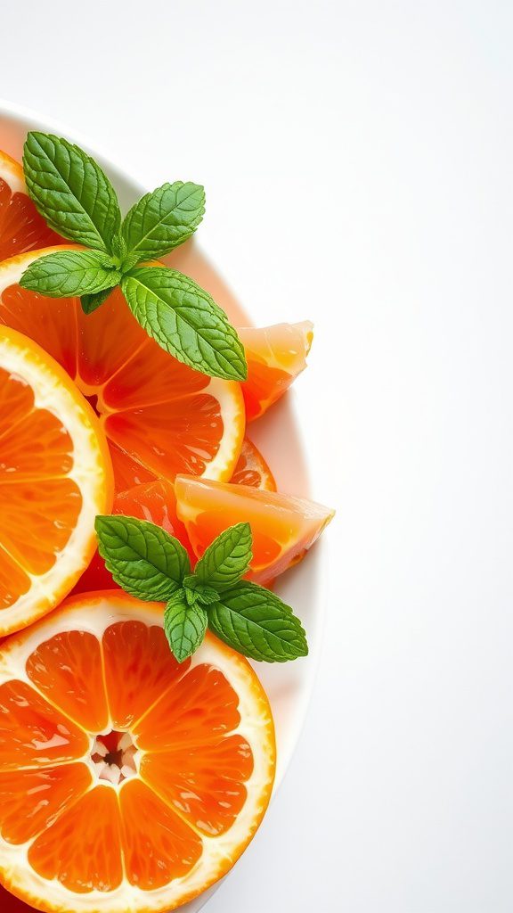 citrus salad with mint citrus salad with mint