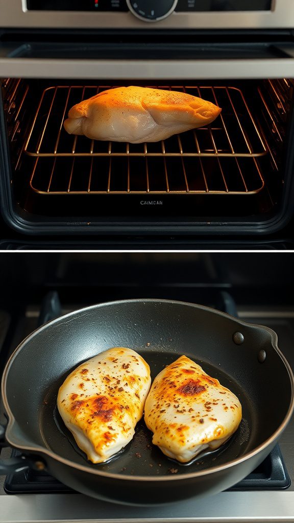 cooking methods baking vs pan seering cooking methods baking vs pan seering