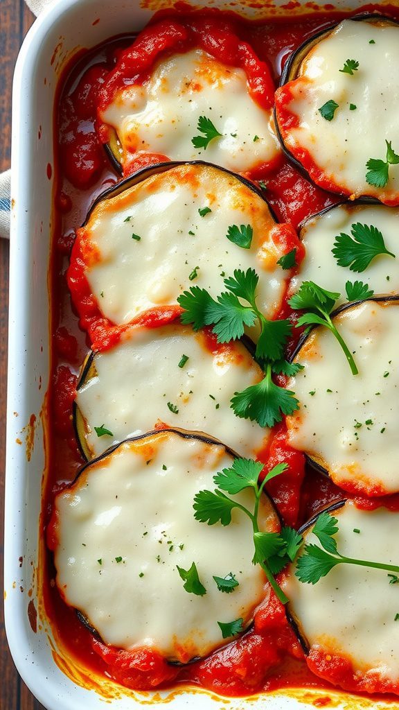 eggplant parmesan bake