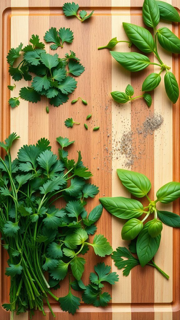 flavored with fresh herbs flavored with fresh herbs