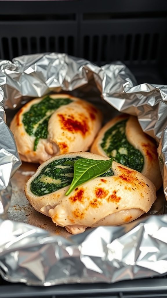 freezing and reheating spinach stuffed chicken freezing and reheating spinach stuffed chicken