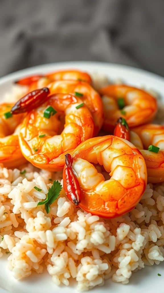 garlic butter shrimp and rice 1 garlic butter shrimp and rice 1