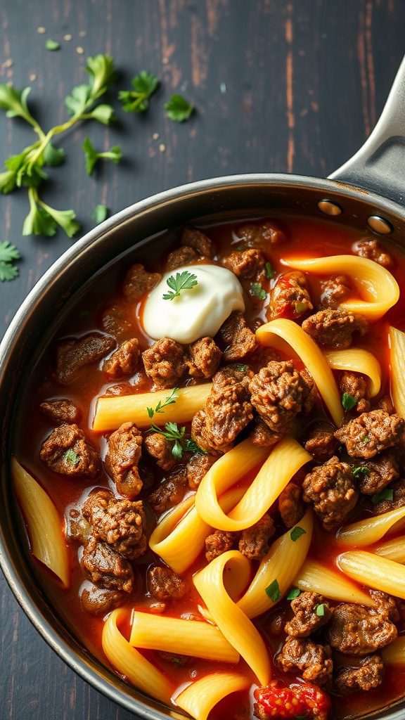 german skillet ground beef pasta german skillet ground beef pasta