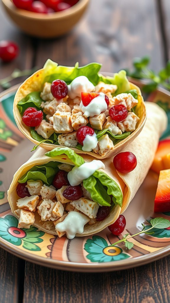 healthy chicken salad wrap with greek yogurt and c healthy chicken salad wrap with greek yogurt and c
