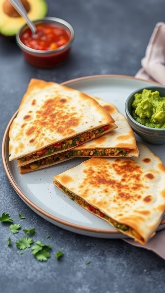 lentil quesadillas lentil quesadillas