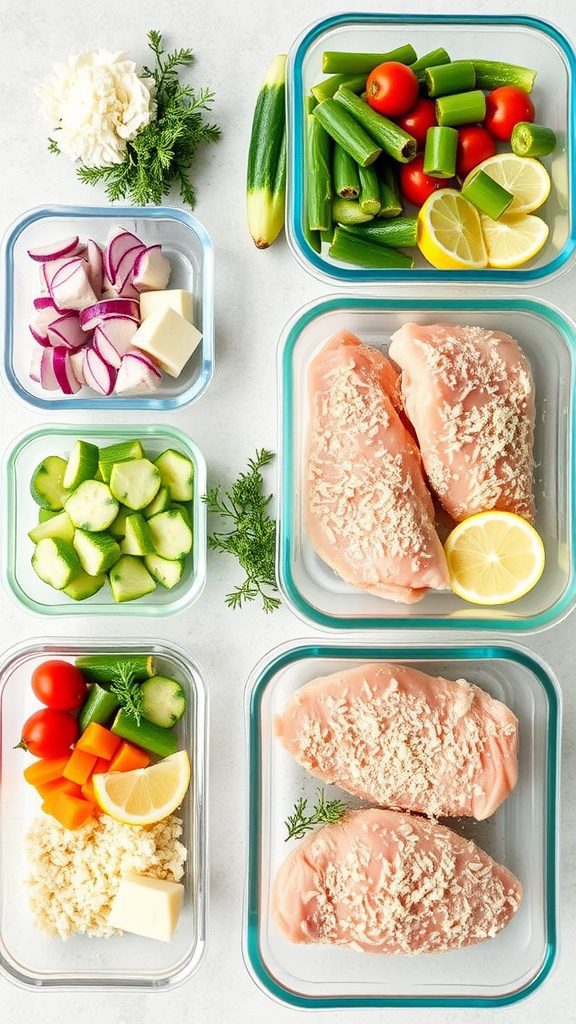 meal prep for busy weekdays