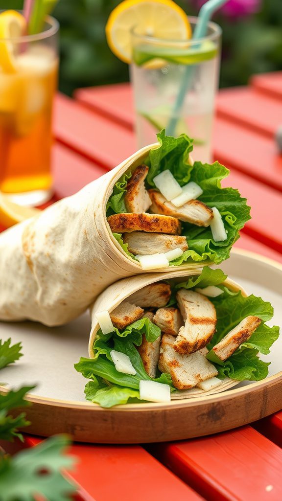 minute grilled chicken caesar wrap minute grilled chicken caesar wrap