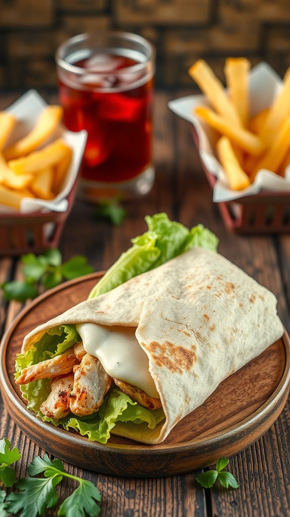 minute light chicken caesar whole wheat wrap minute light chicken caesar whole wheat wrap