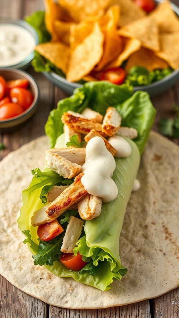 no cook 5 minute caesar salad wrap no cook 5 minute caesar salad wrap