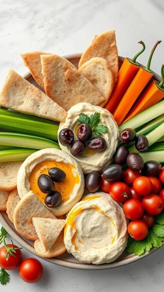 no cook mediterranean platter