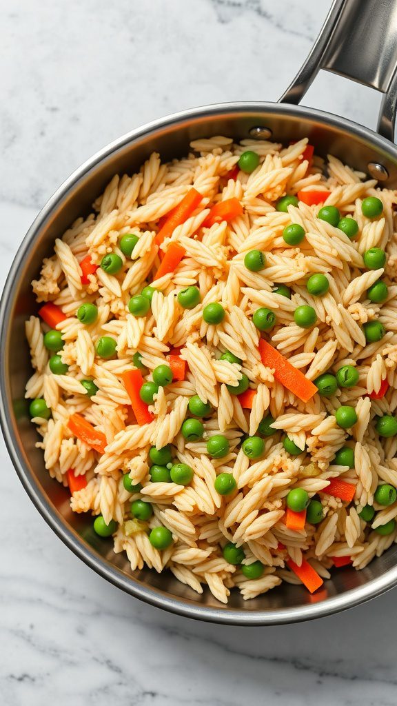 one pan vegetable fried rice