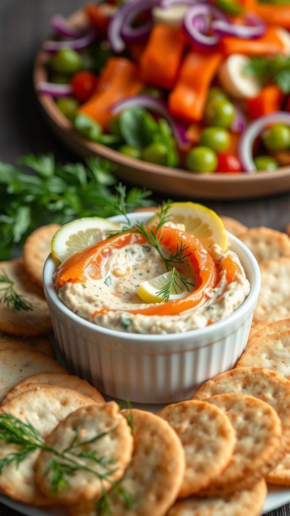 quick and flavorful smoked salmon dill lemon pate
