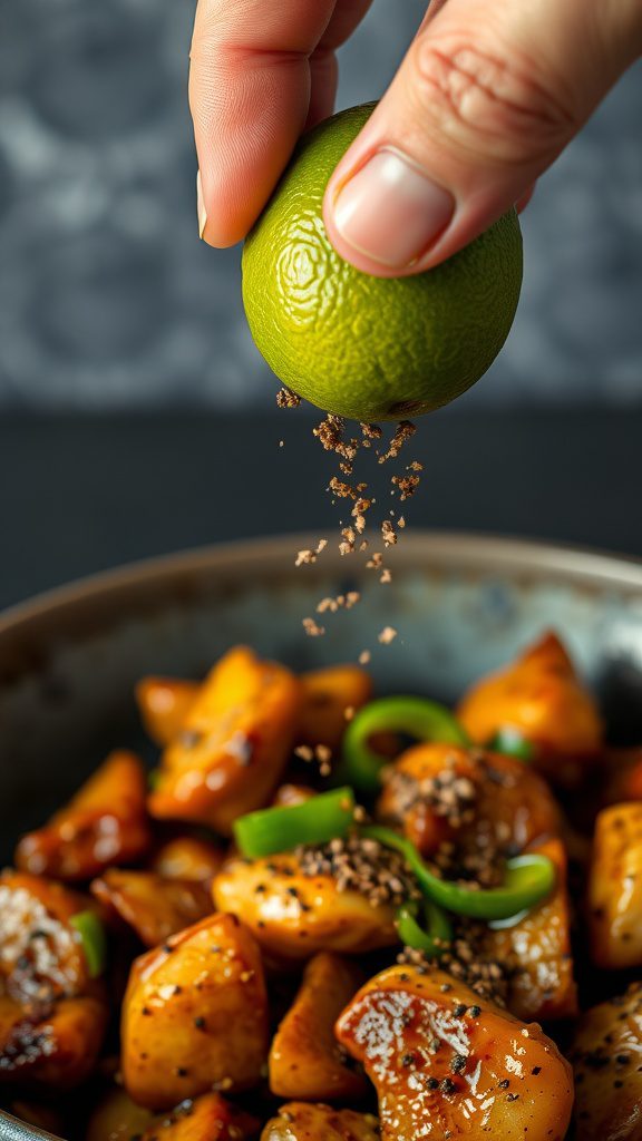 refreshing lime zest finish