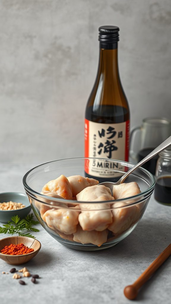 rich flavor from mirin and sake rich flavor from mirin and sake