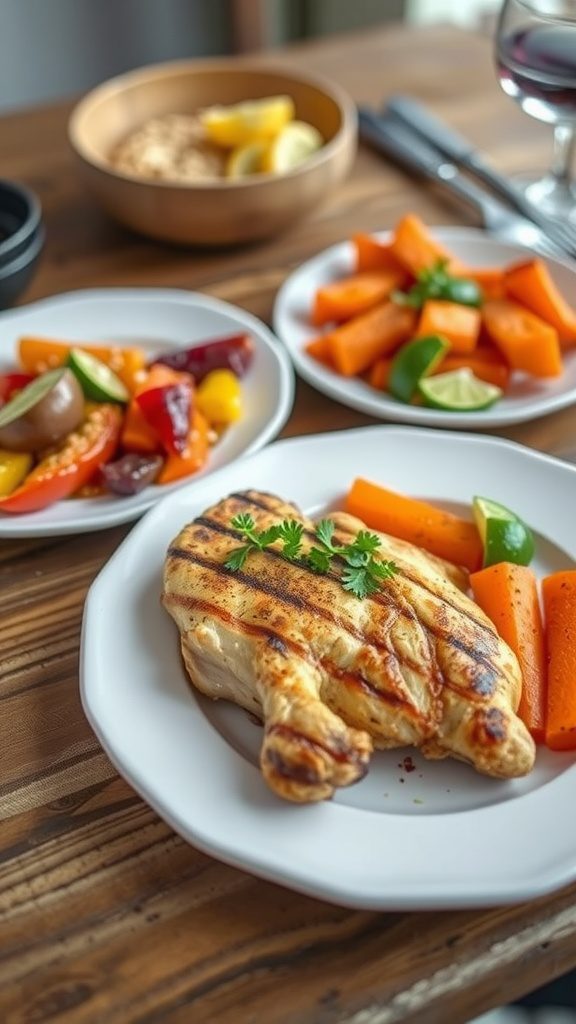 serving suggestions for grilled chicken