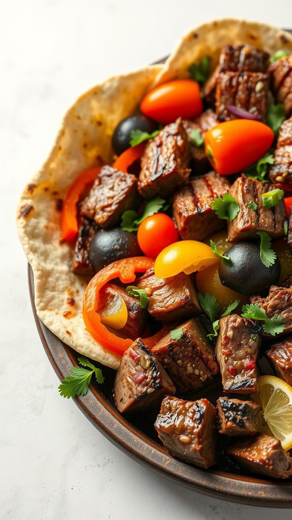 sizzling steak fajitas sizzling steak fajitas