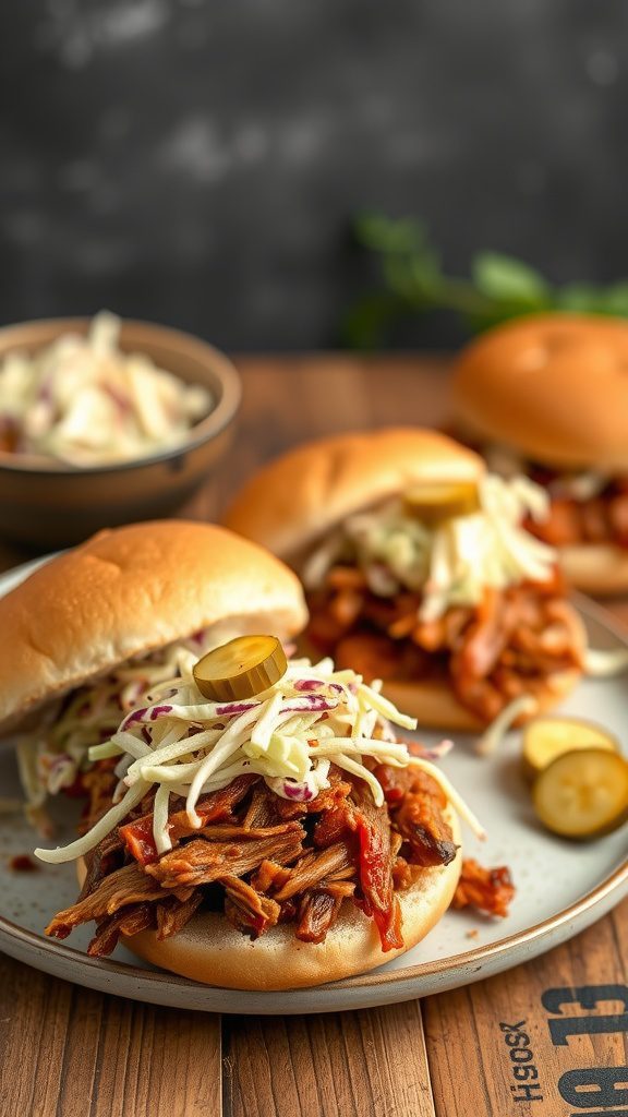 slow cooker bbq pulled pork sandwiches slow cooker bbq pulled pork sandwiches