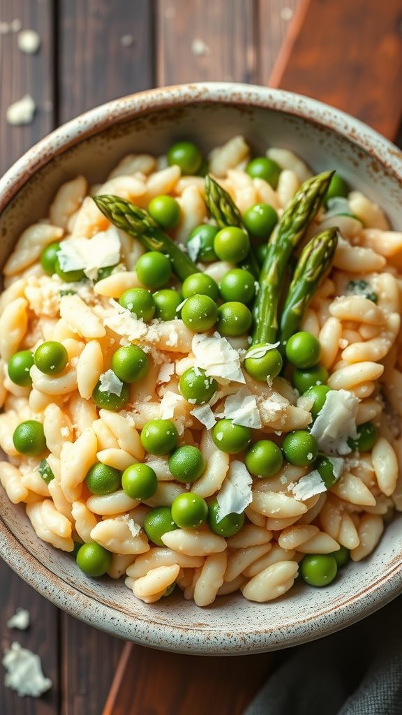 spring vegetable risotto spring vegetable risotto