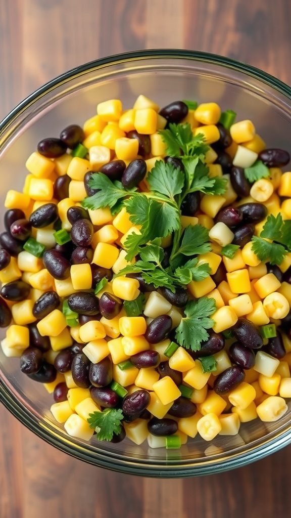 summer corn and black bean salad