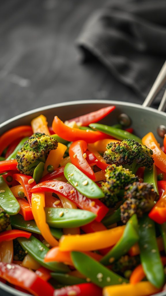 summer vegetable stir fry
