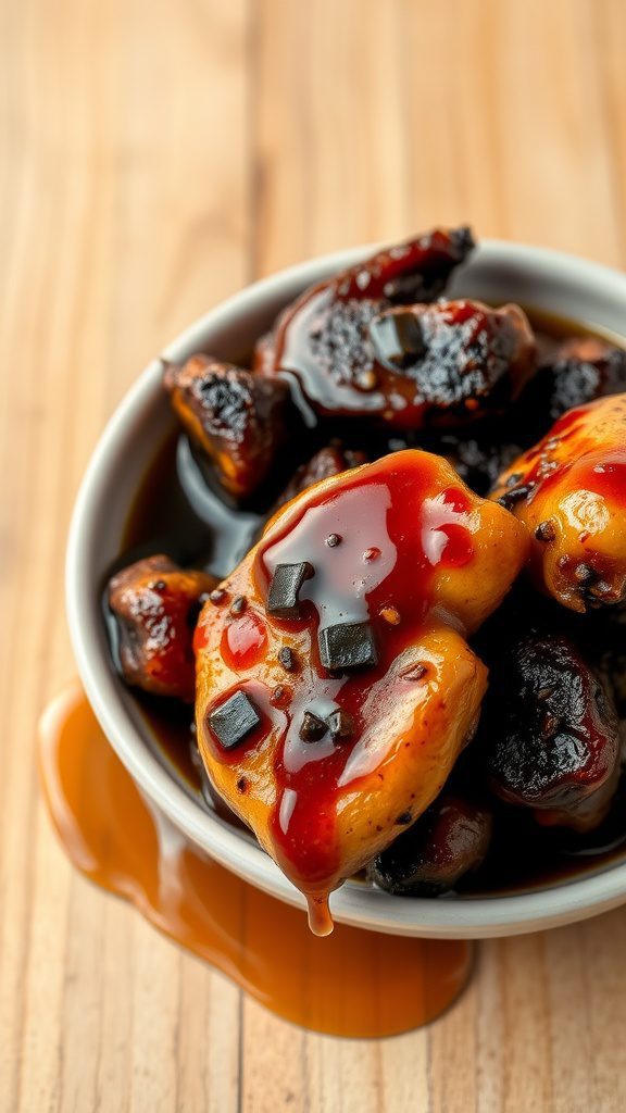 sweet and savory soy glaze