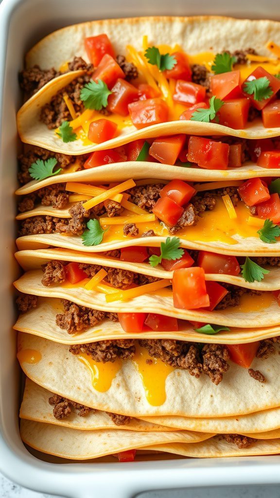 taco layer bake taco layer bake