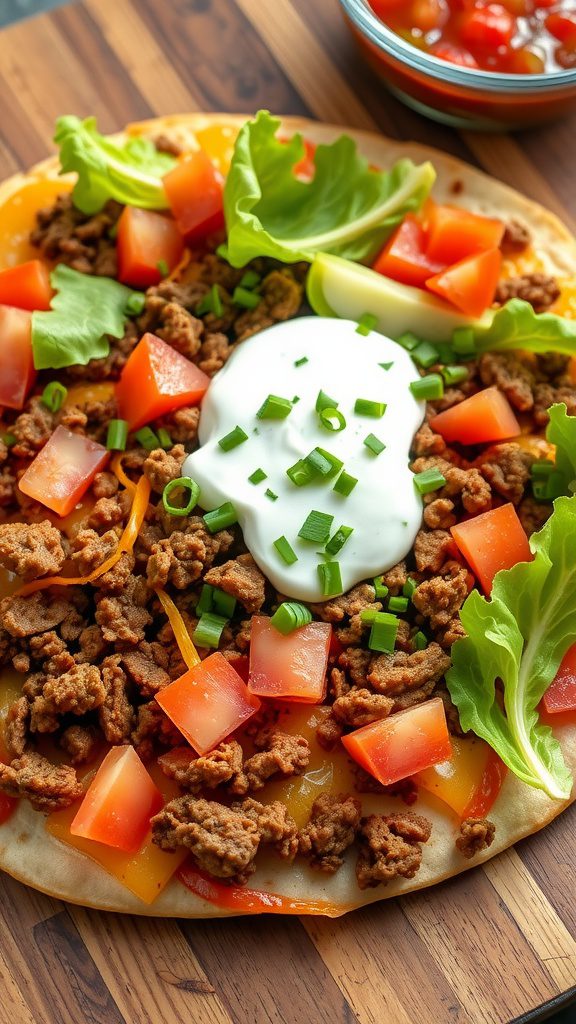 taco pizza casserole taco pizza casserole