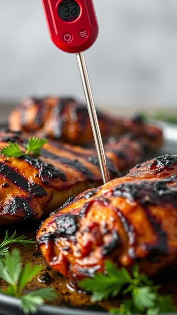 time and temperature for juicy chicken