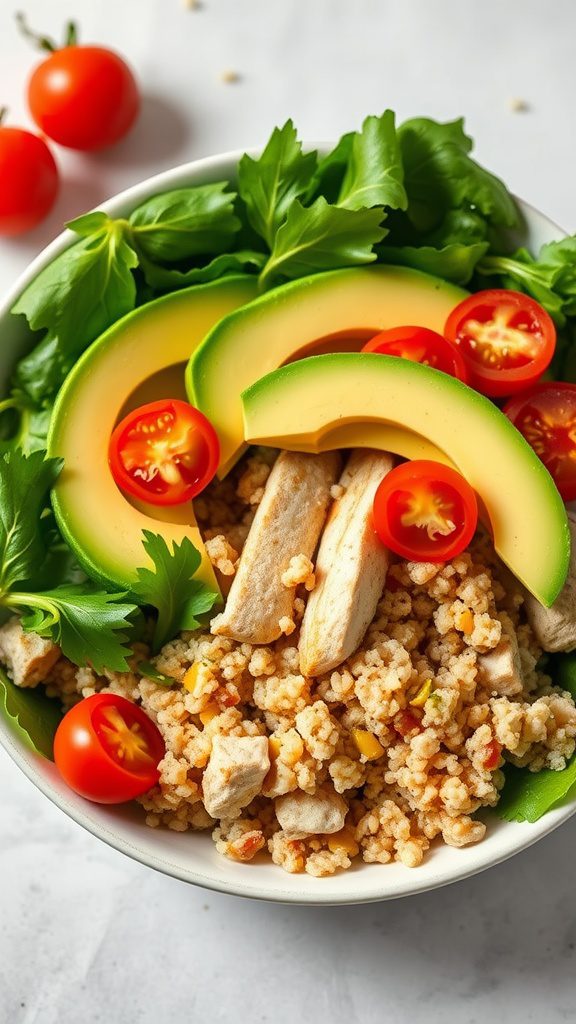 turkey quinoa bowl turkey quinoa bowl