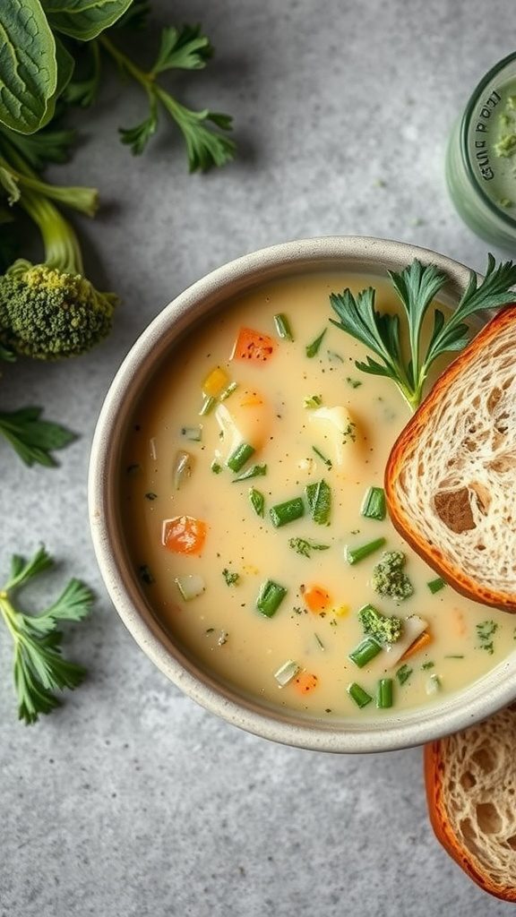 vegetable broccoli soup