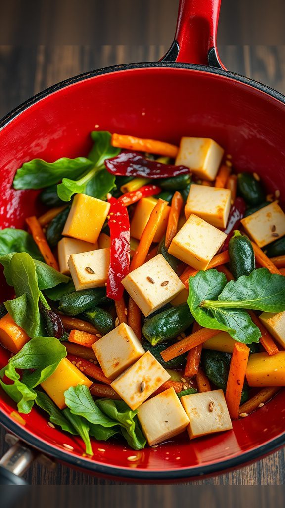vegetable stir fry with tofu 5 vegetable stir fry with tofu 5