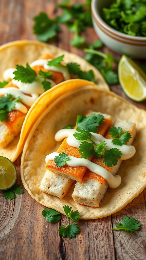 zesty lime and cilantro fish tacos zesty lime and cilantro fish tacos
