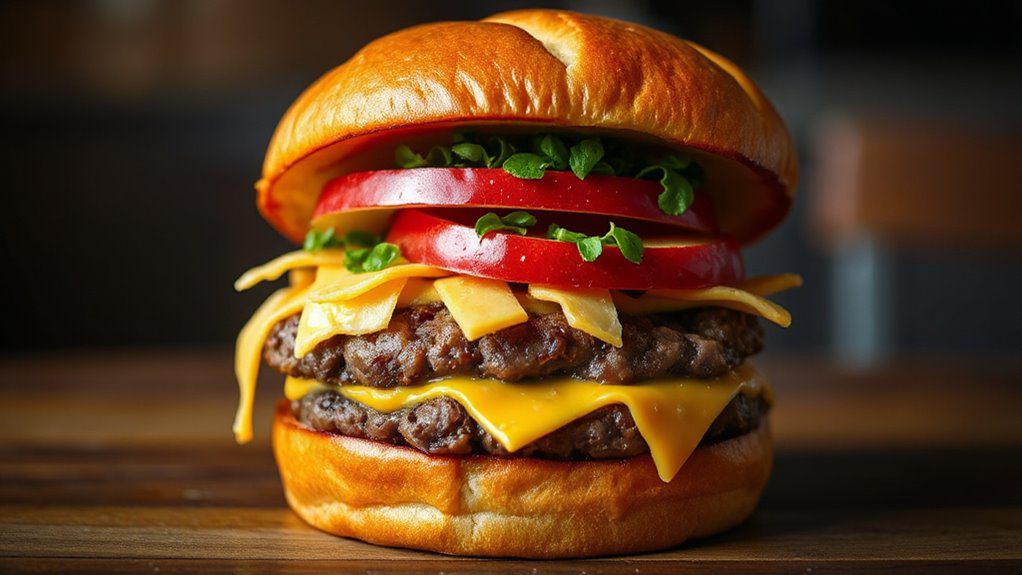 apple cheddar burger delight apple cheddar burger delight