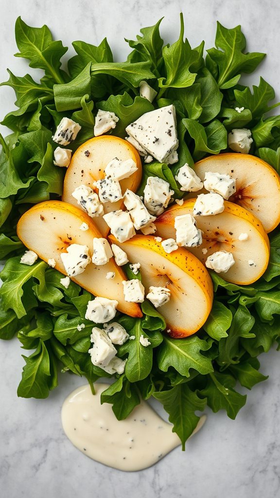 arugula salad with pears