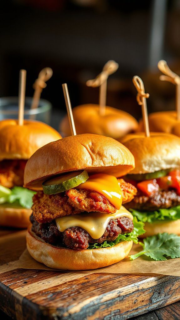 assorted mini sandwich selections assorted mini sandwich selections