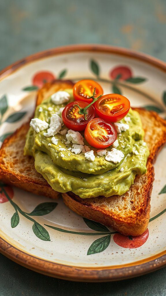 avocado toast with cotija
