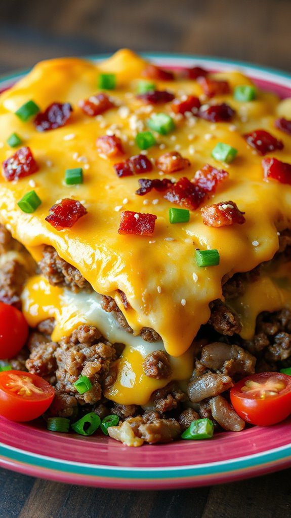 bacon cheeseburger casserole recipe bacon cheeseburger casserole recipe