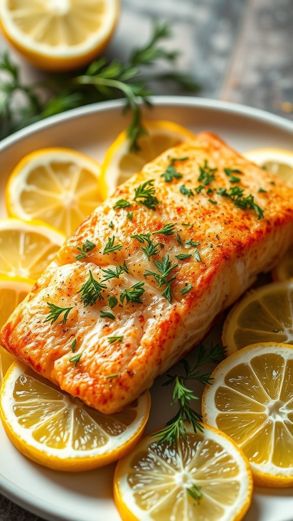 baked salmon with dill