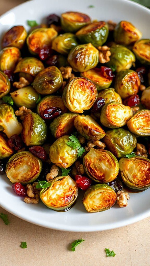 balsamic brussels sprouts dish