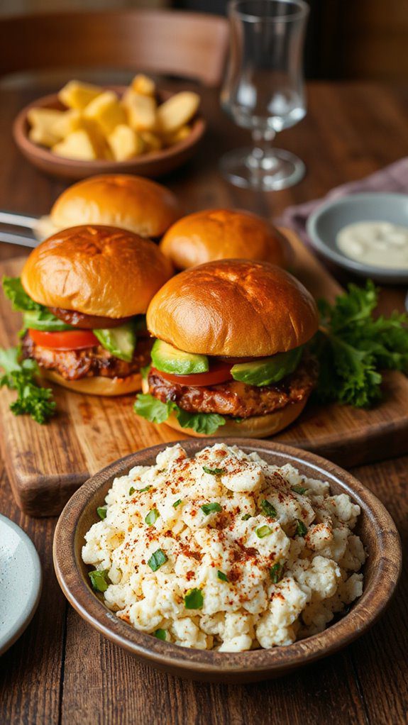 bbq chicken cauliflower rice