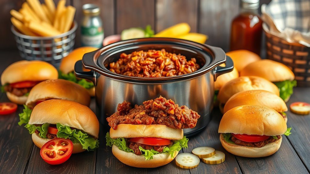 bbq hamburger sloppy joes