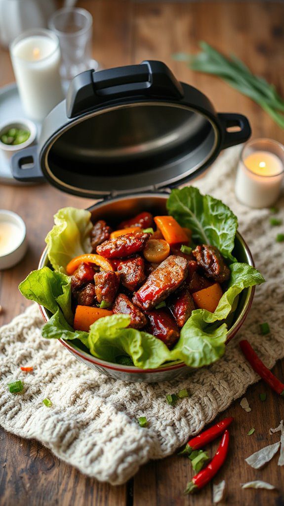 beef cabbage cooking dish