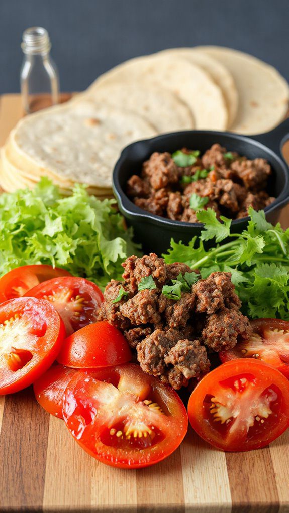 beef filled simple tacos beef filled simple tacos