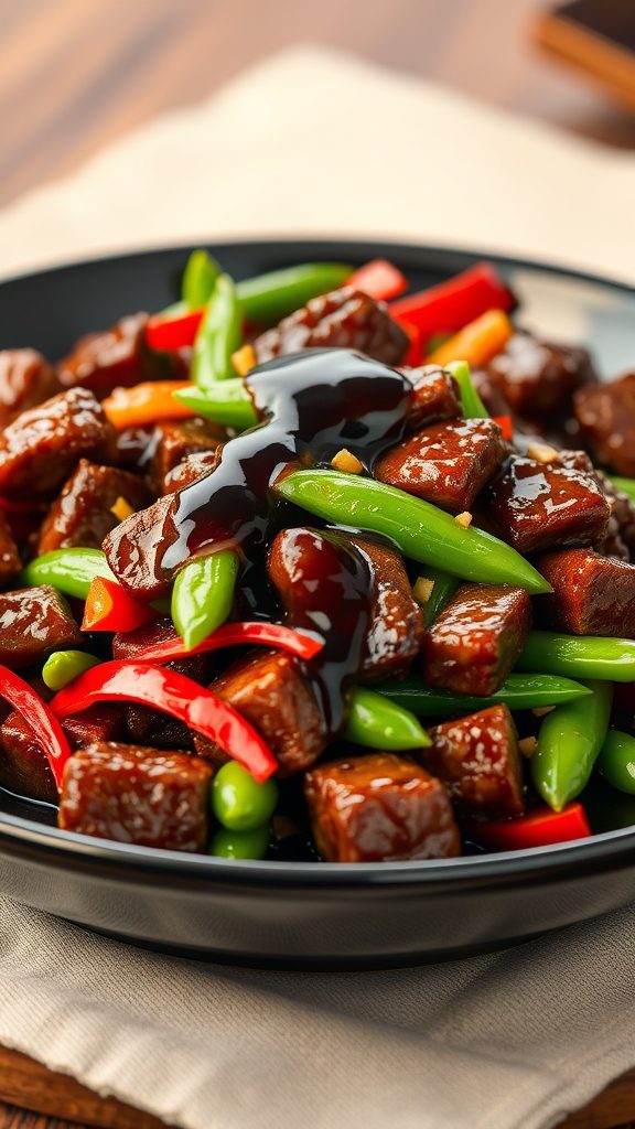 beef stir fry with snow peas beef stir fry with snow peas