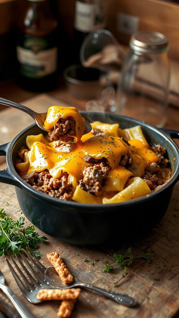 beefy pasta casserole dish beefy pasta casserole dish