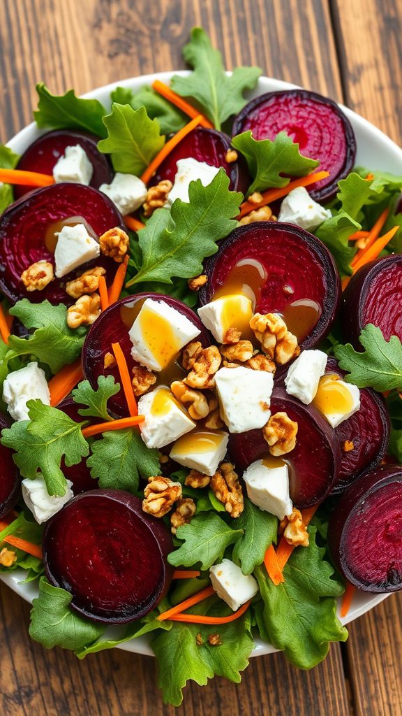 beet salad with goat cheese