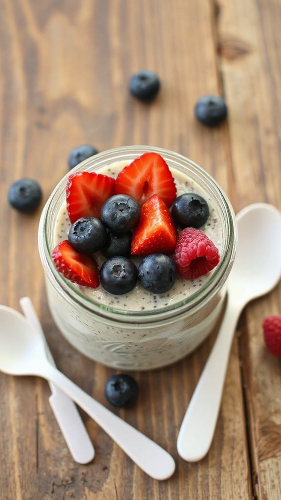 berry chia seed pudding berry chia seed pudding