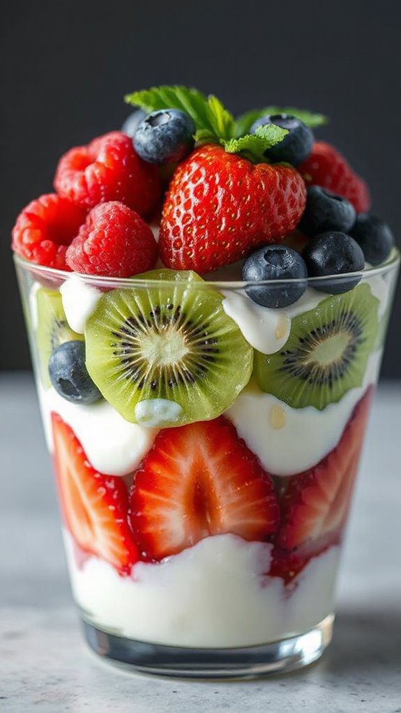 berry greek yogurt parfait berry greek yogurt parfait